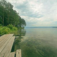 Остров Веры на озере Тургояк