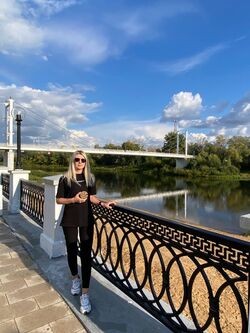 Набережная реки Урал в Оренбурге
