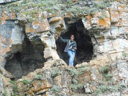 Пещера Салавата у реки Юрюзань
