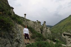 Каменные грибы на Чулышмане