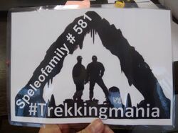 Сделать необычную табличку с #Trekkingmania